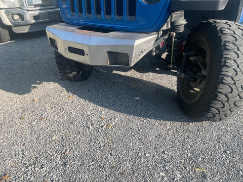 JL Vader Front Stubby Bumper w/Winch Mount