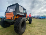 TJ, YJ, CJ7 Comp Cut Rear Armor w/ Tube Flares