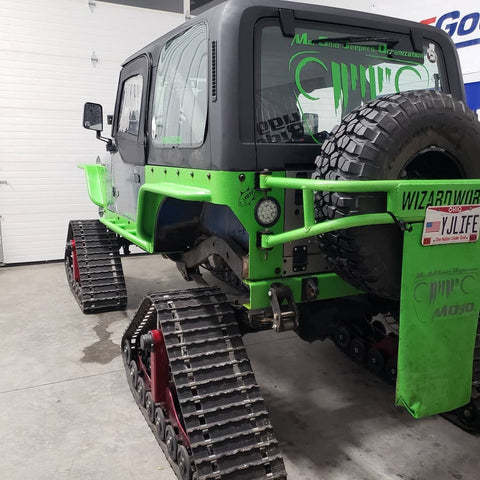TJ, YJ, CJ7 Comp Cut Rear Armor