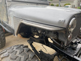 LJ, TJ, YJ, CJ7, CJ8 Tube Fenders Negative Flare