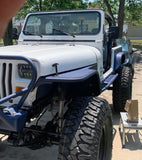 LJ, TJ, YJ, CJ7, CJ8 Tube Fenders with Inners