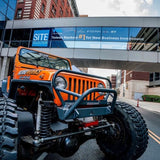 LJ, TJ, YJ, CJ7, CJ8 Stubby Bumper with Grill Hoop