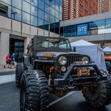 LJ, TJ, YJ, CJ7, CJ8 Tube Fenders Negative Flare