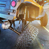 TJ, YJ, CJ7 Comp Cut Rear Armor w/ Tube Flares