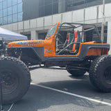 TJ, YJ, CJ7 Comp Cut Rear Armor w/ Tube Flares