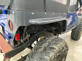 TJ, YJ, CJ7 Comp Cut Rear Armor w/ Tube Flares