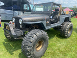LJ, TJ, YJ, CJ7, CJ8 Tube Fenders Negative Flare