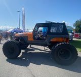 TJ, YJ, CJ7 Comp Cut Rear Armor w/ Tube Flares