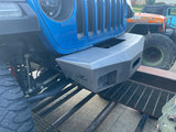 JL Vader Front Stubby Bumper w/Winch Mount