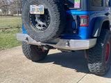JL FULL WIDTH REAR BUMPER with Factory License plate location.