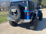 JL FULL WIDTH REAR BUMPER with Factory License plate location.