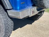 JL FULL WIDTH REAR BUMPER with Factory License plate location.