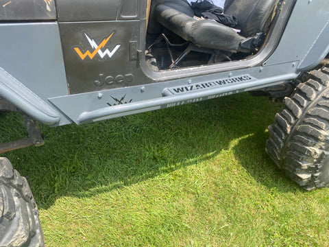 LJ Rock Sliders – Wizard Works Offroad